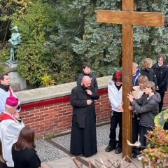 Pielgrzymce Maturzystów Diecezji Kieleckiej na Jasną Górę.