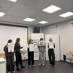 Udział w spotkaniu edukacyjnym w Muzeum Dialogu Kultur, temat - hejt i mowa nienawiści.