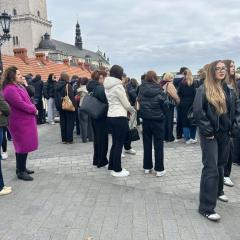 Pielgrzymce Maturzystów Diecezji Kieleckiej na Jasną Górę.
