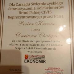 150 uczniów "Ekonomika" na strzelnicy Civis!